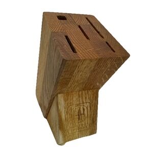 Wusthof ‎ Trident Wooden  5 Slot Knife Block